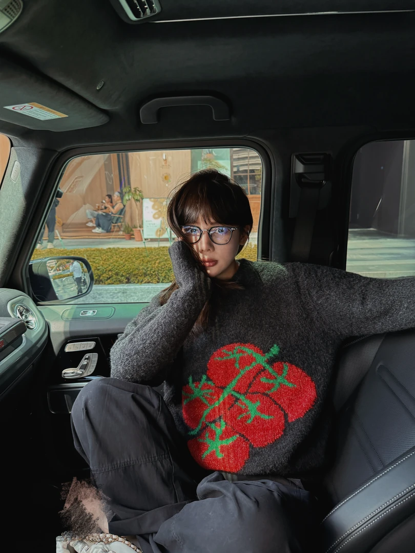 SEVENFUOO-【番茄】毛衣