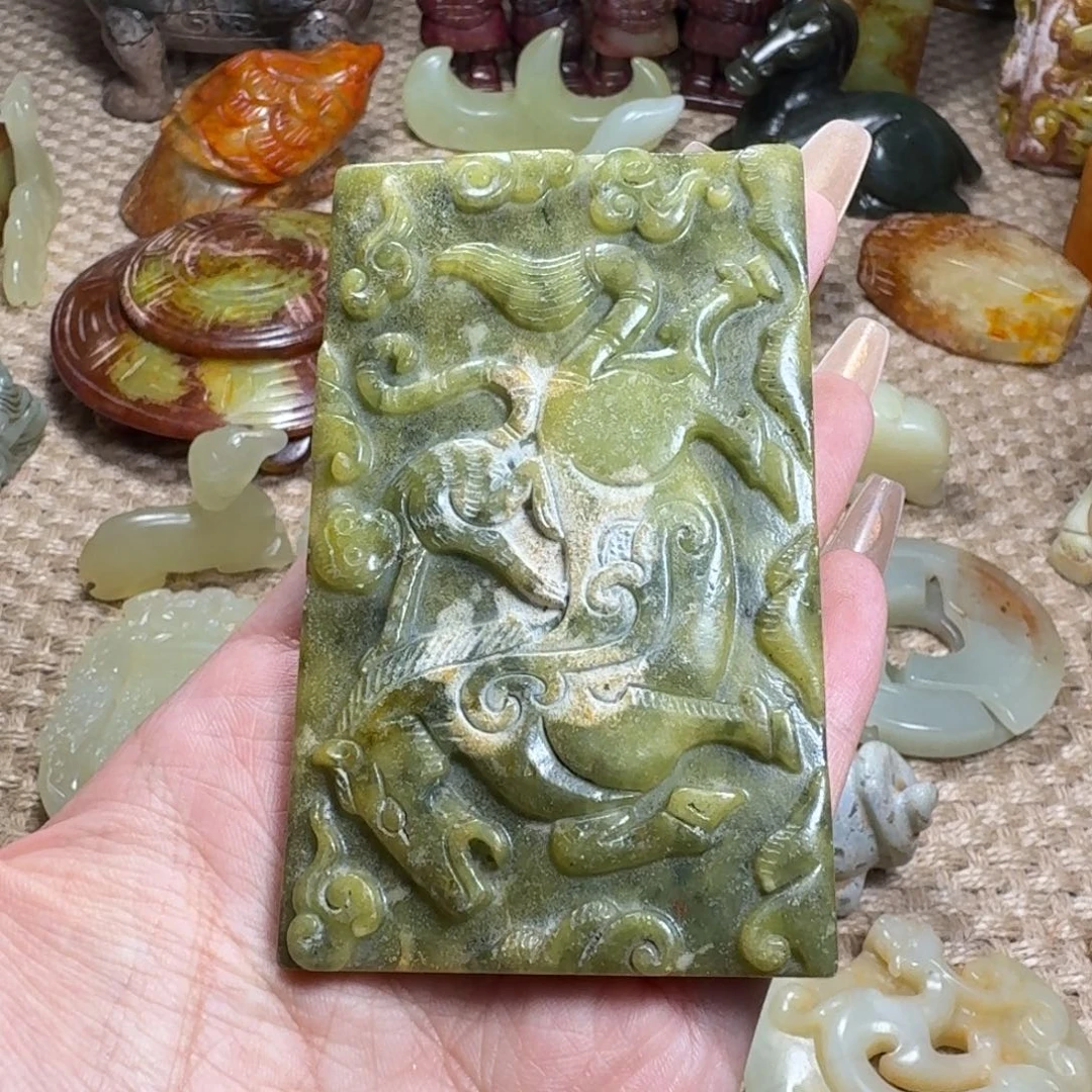 吊坠白玉菩提挂件