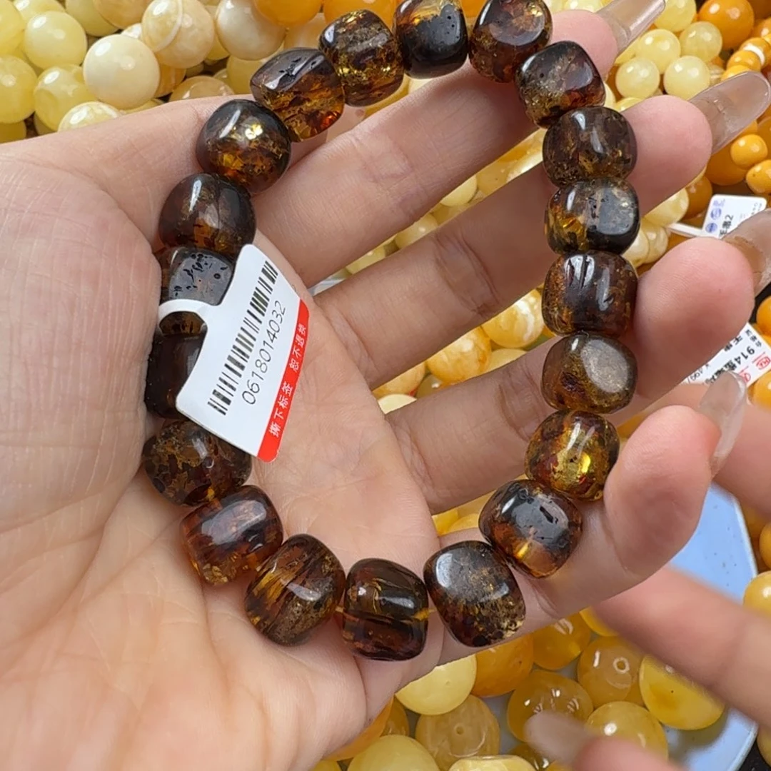 琥珀未镶嵌珠宝奇石