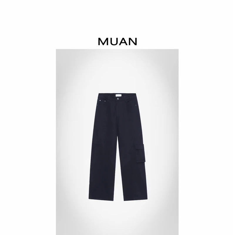 木岸MUAN：《飞轮海工装裤》“飞轮海系列”定制工装裤女SJ-KW-8806-1