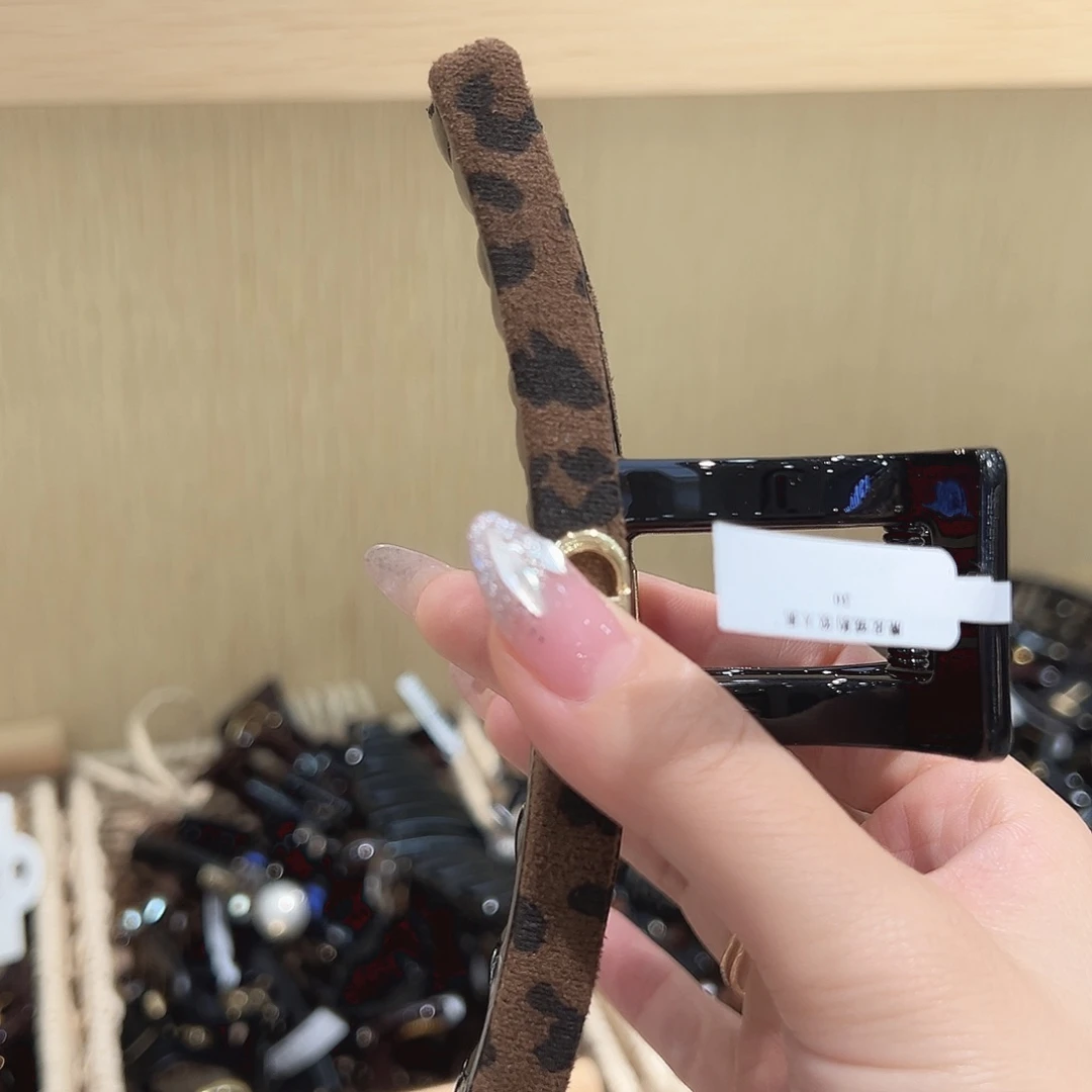 皮质铁合金豹纹猪鼻大抓