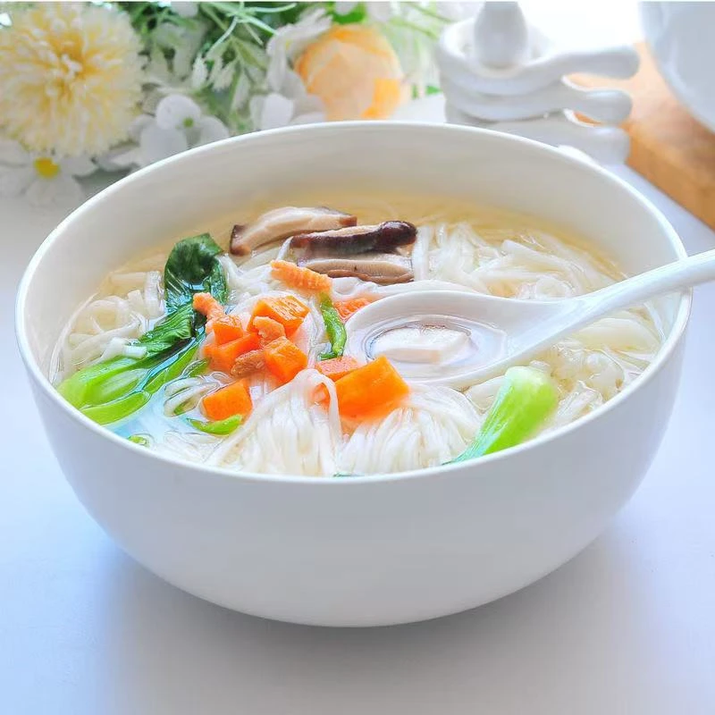 轻奢简约8英寸新骨瓷直口大汤碗大号大号网红家用创意
