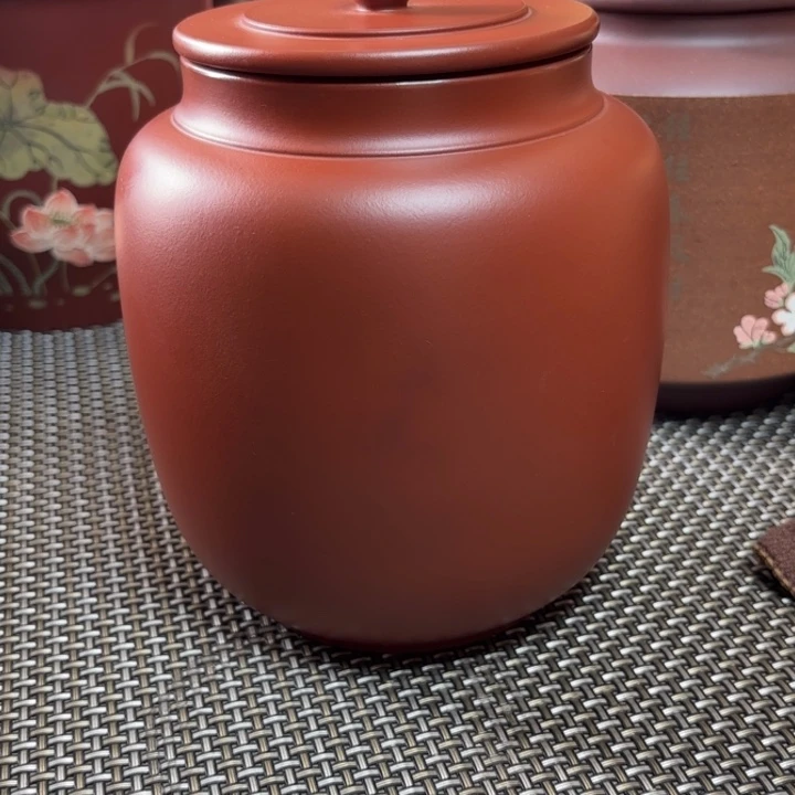 紫砂茶叶罐中高端紫砂茶叶罐