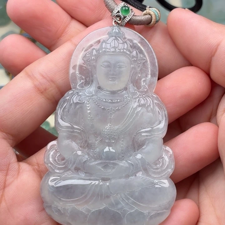 翡翠未镶嵌颈饰天然翡翠a货