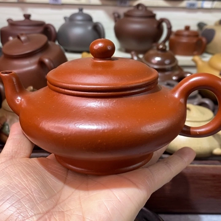 茶壶紫砂微瑕处理一把