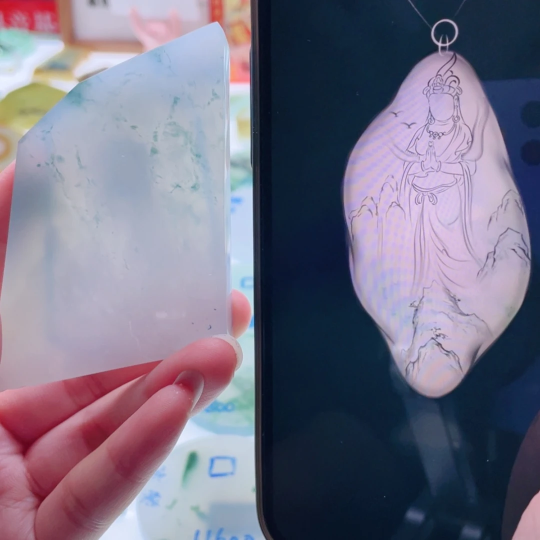 【闪购商品】未镶嵌定制翡翠天然翡翠包工