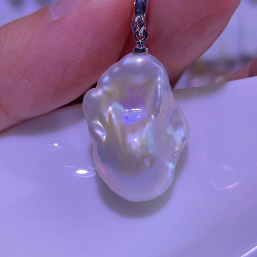 天然淡水珍珠吊坠淡水珍珠未镶嵌