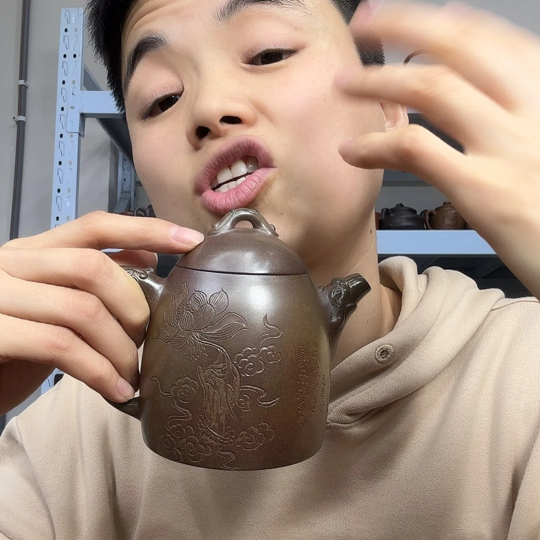 紫砂茶壶民间手艺人全手工制作