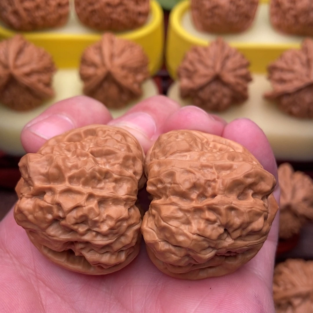 把件文玩核桃精品水晶肌肉蛙38