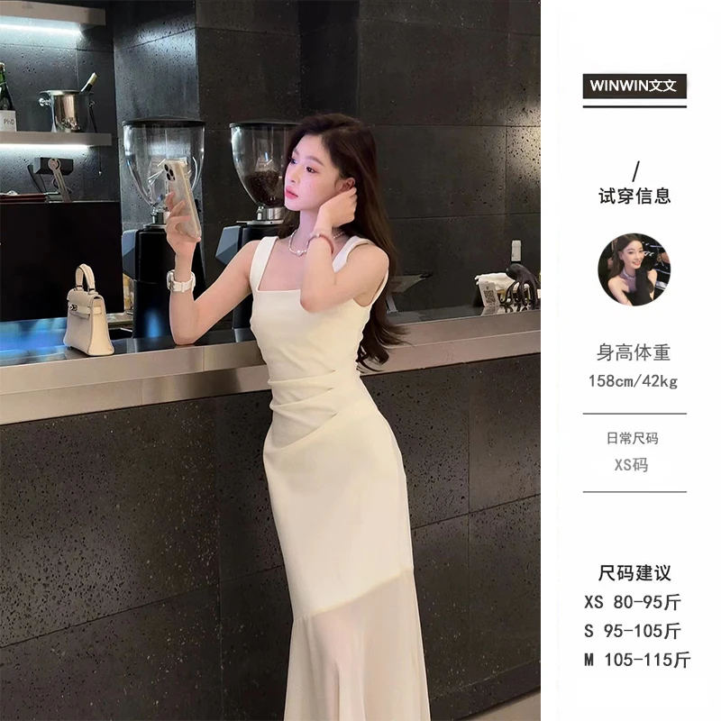 【夏之序章】文文私服 夏季性感收腰修身气质显瘦连衣裙WWX4LYQ5560