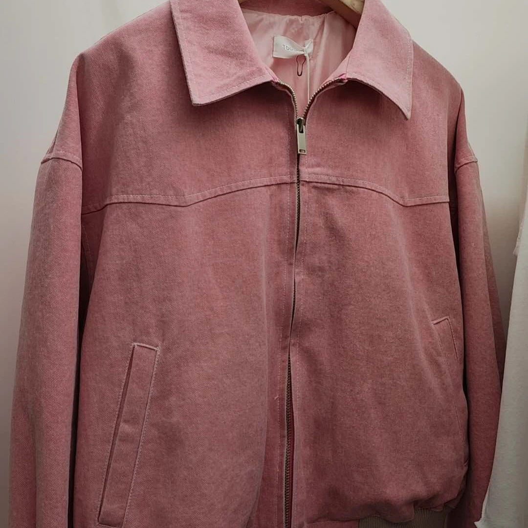 （NO退NO换）纯色薄款翻领女短外套秋季时尚潮流