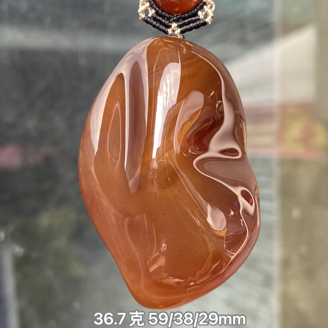 【小伊琥珀】37克咖啡蜜随行吊坠