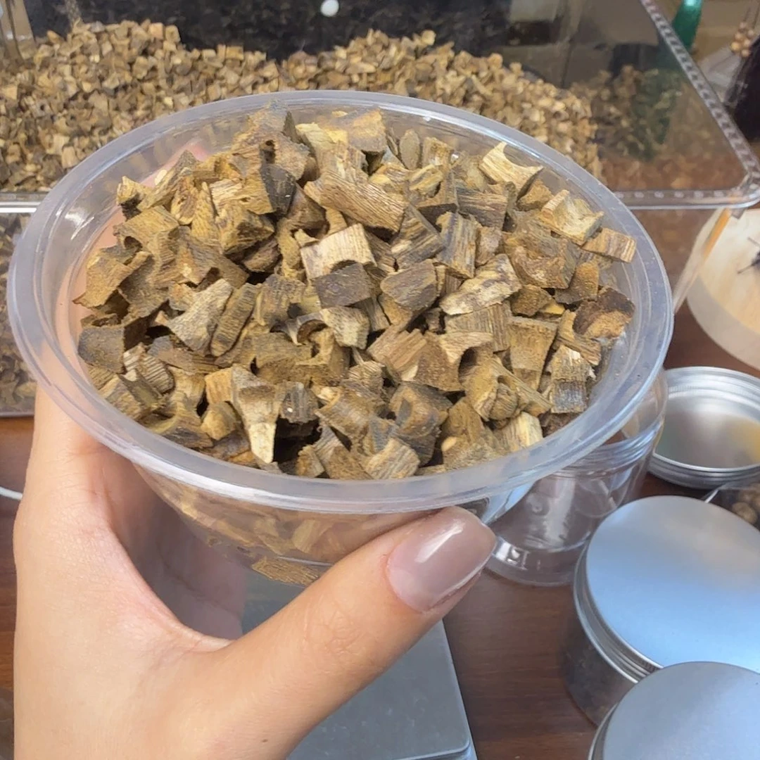 沉香沉香碎屑乌身圆叶100g米粒