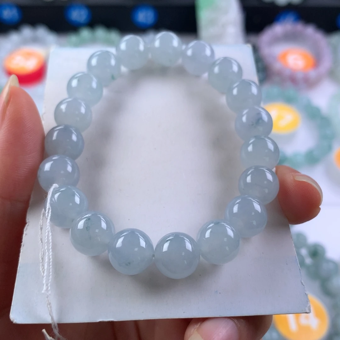 翡翠未镶嵌手链卡10