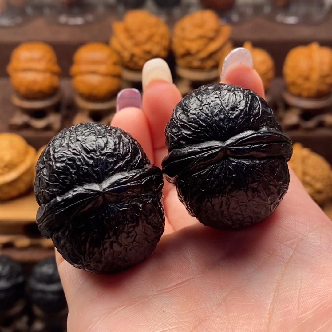 把件文玩核桃38铁核桃