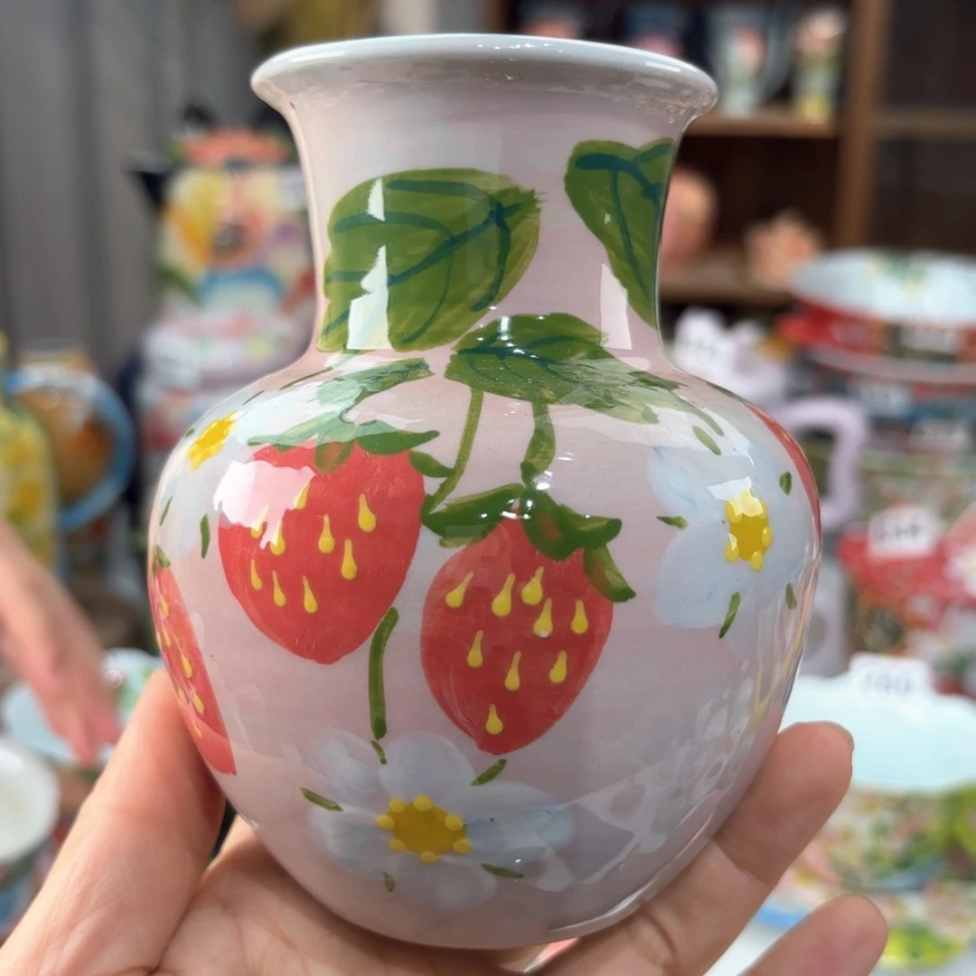 景德镇手绘高温釉下彩陶瓷茶具