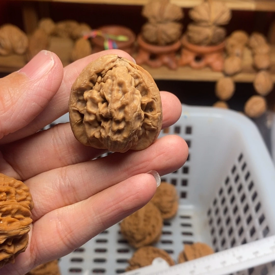 盘***啊把件文玩核桃尺寸