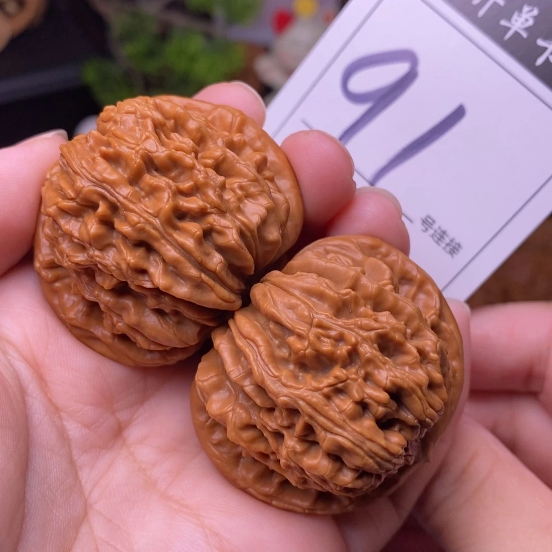 把件文玩核桃91四座楼狮子头4.4