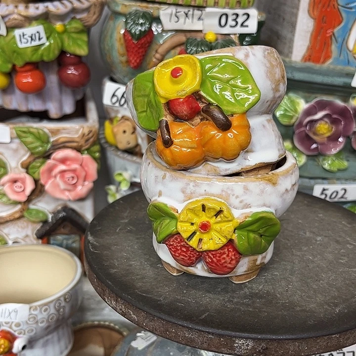 粗陶材质多肉花盆