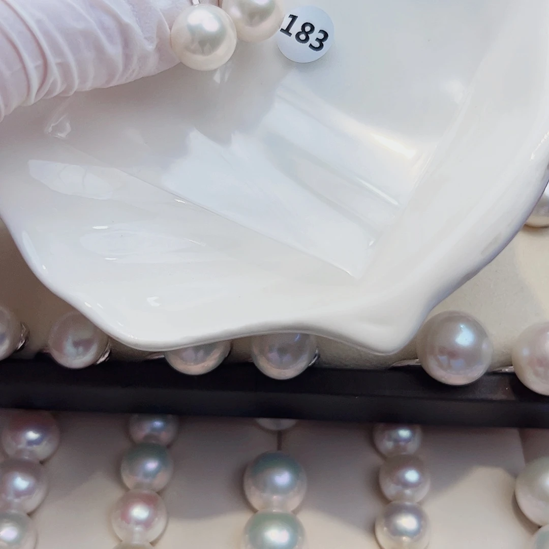 银S925镶嵌淡水珍珠耳饰