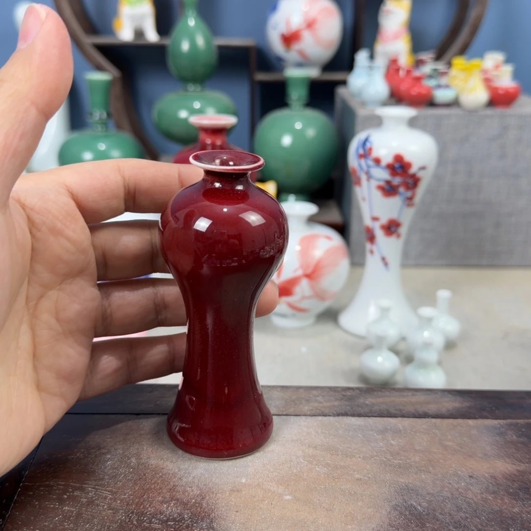 陶瓷手工小花器摆件