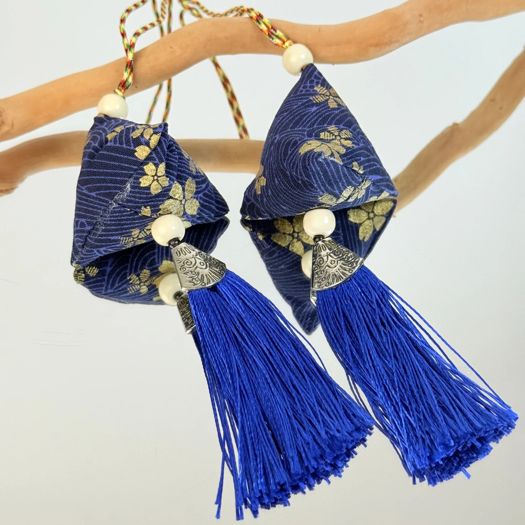 【艾蓝粽】艾草粽子香囊挂件面小仙多样性发其一