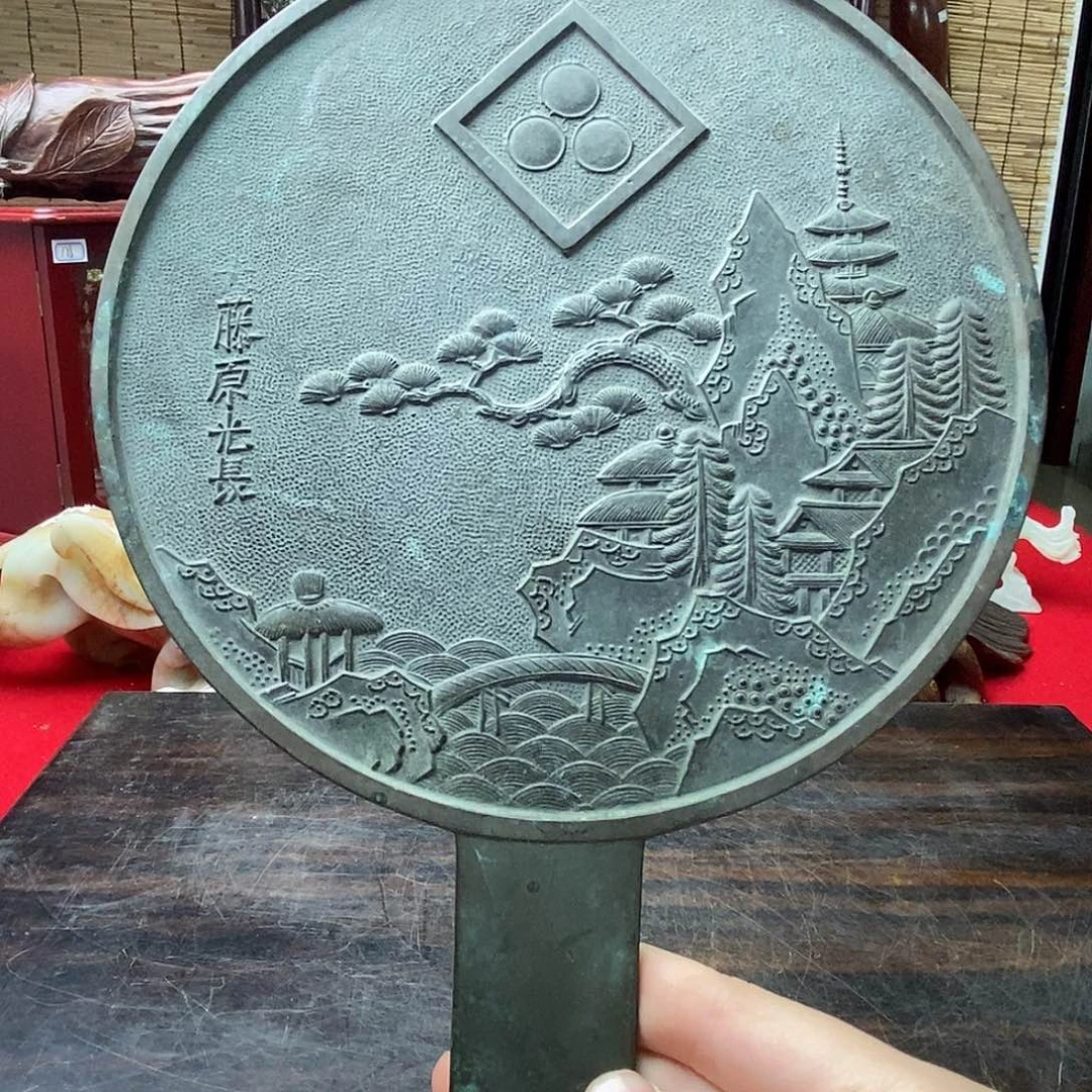 精美家用铜镜一客c9
