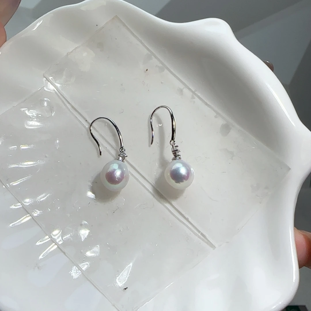 淡水珍珠未镶嵌耳饰