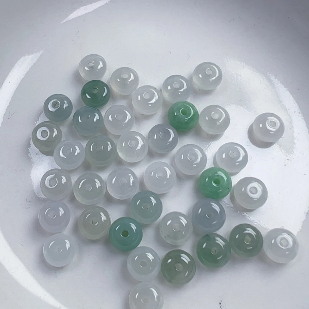 翡翠散珠翡翠鼓珠一颗可挑