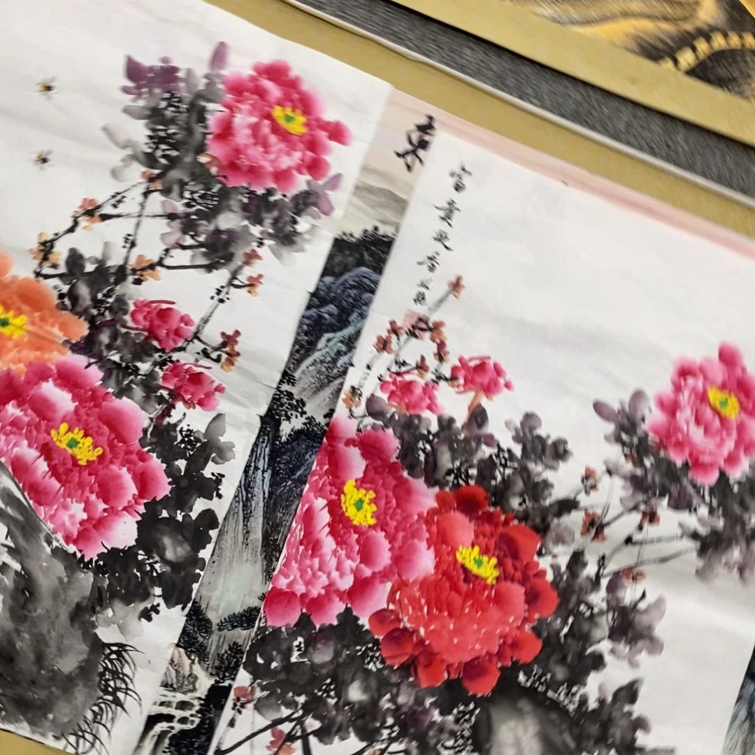 国画冬*雪Y老师手笔手绘作品