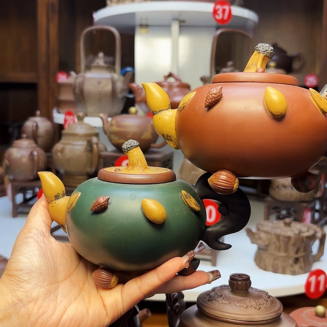 首***官紫砂茶壶宜兴紫砂