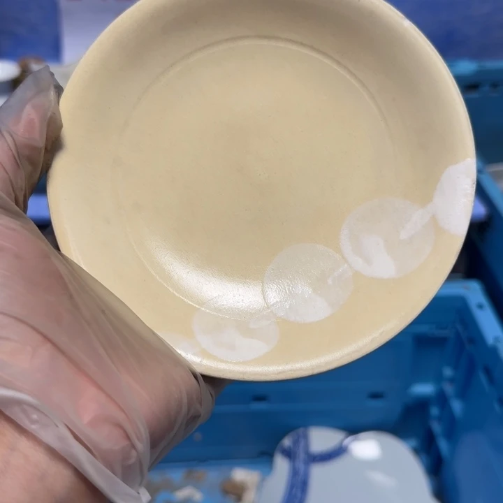 白***熊琉璃手工艺品突突我