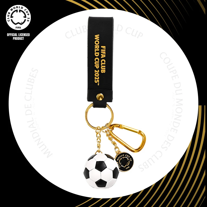 2025俱乐部世界杯官方正品仿真足球钥匙扣挂件饰品