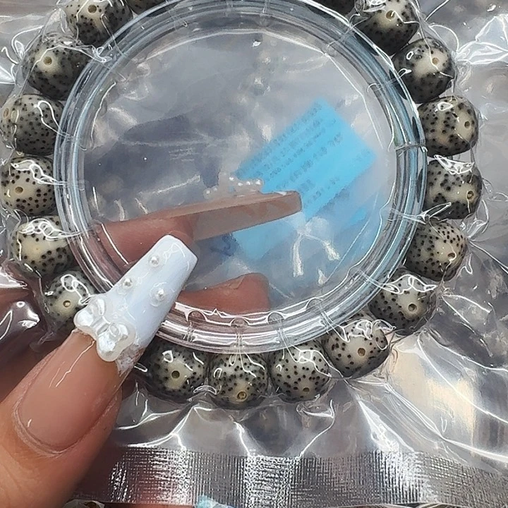 星月菩提手串528入门绿魔星月菩提11桶单圈