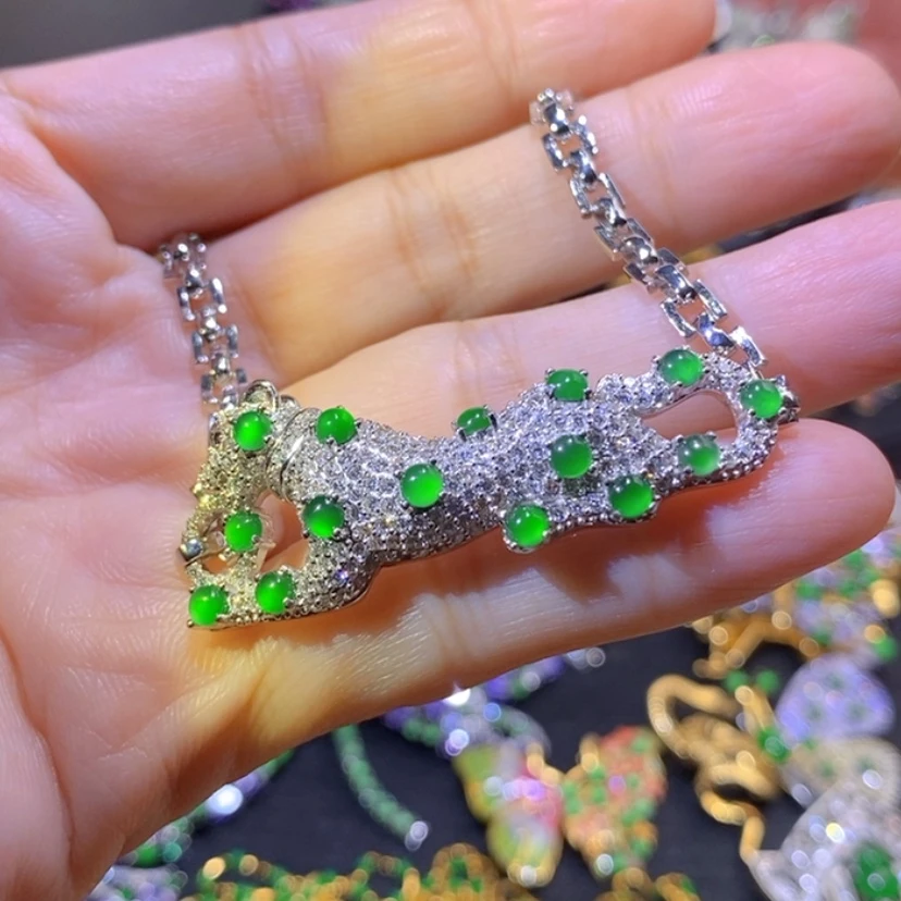【闪购商品】银S925镶嵌挂件翡翠