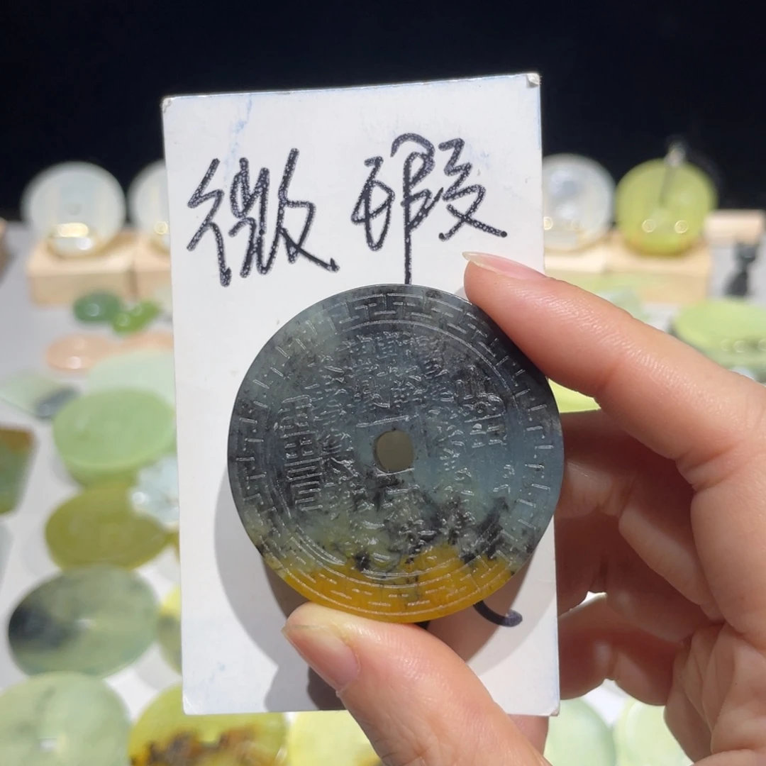 岫玉未镶嵌颈饰颈饰8