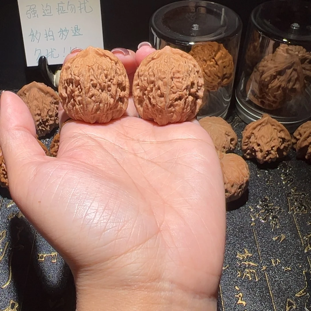 大***宽吊坠文玩核桃四喜34手把件68