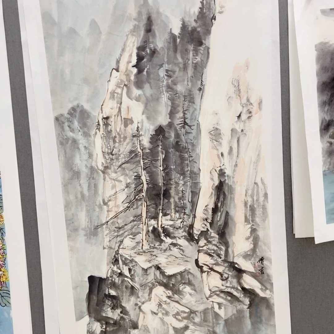 樱***丁国画手写手绘作品203