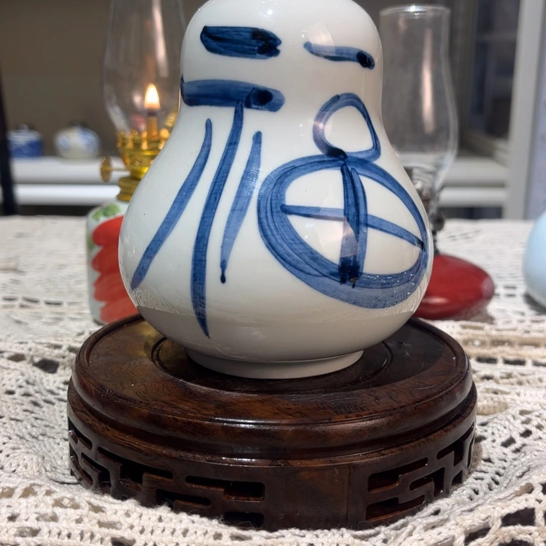摆件景德镇陶瓷香薰灯