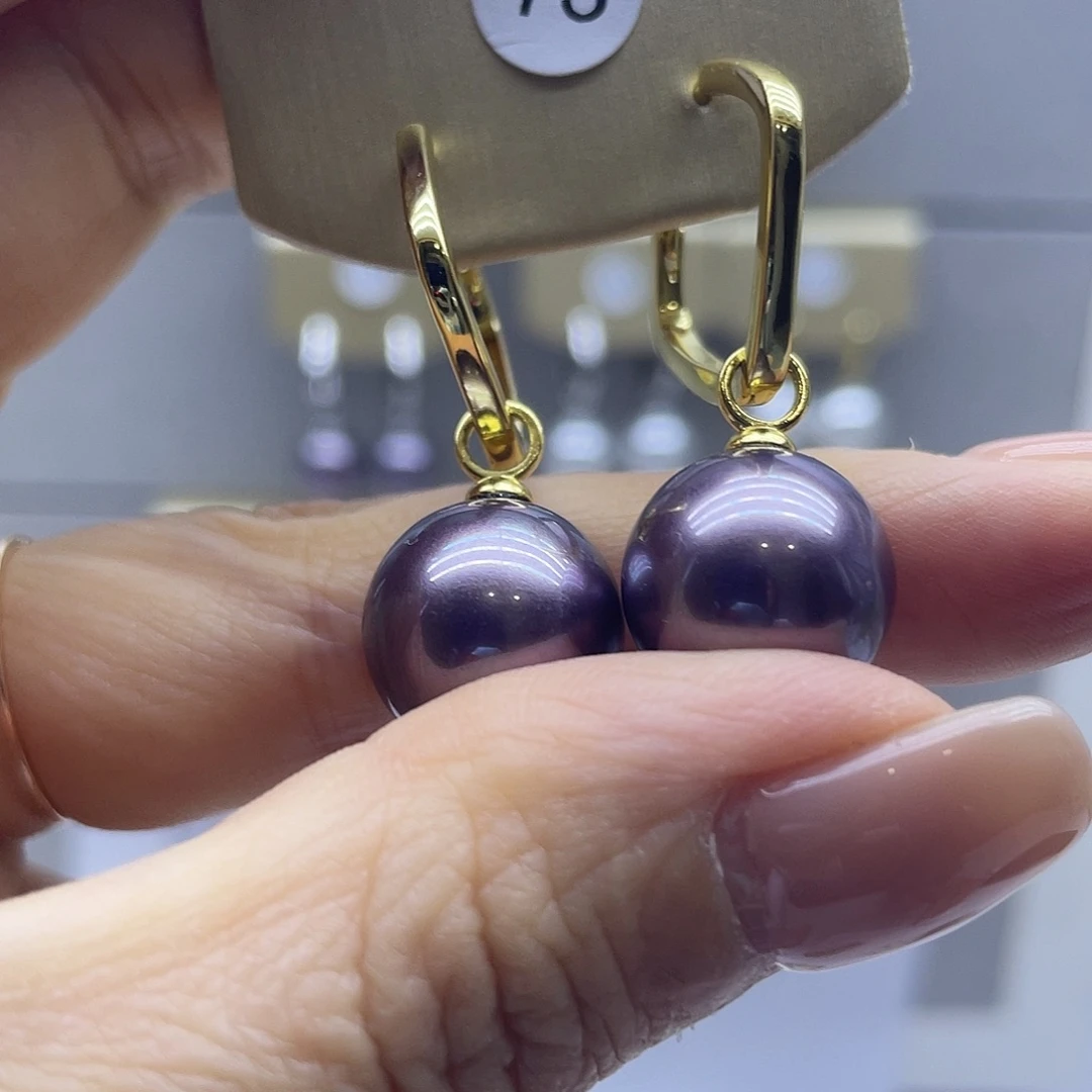 淡水珍珠未镶嵌耳饰