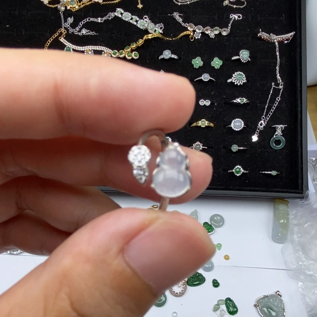 *****翡翠银S925镶嵌颈饰00000022