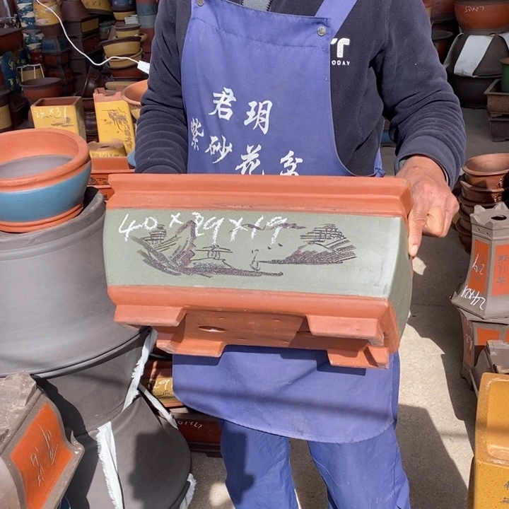 紫砂花盆紫砂艺术