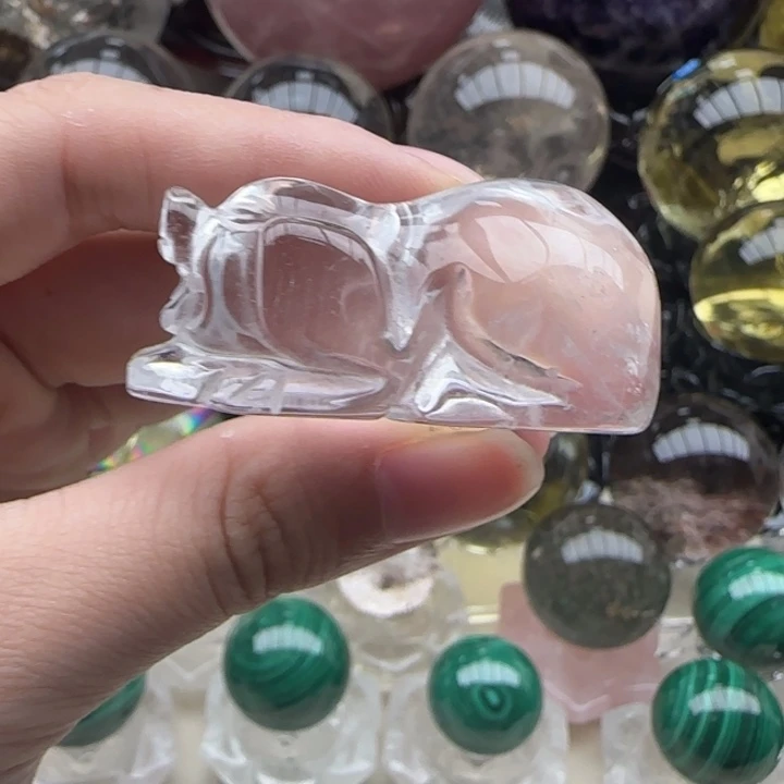 水晶摆件未镶嵌a033