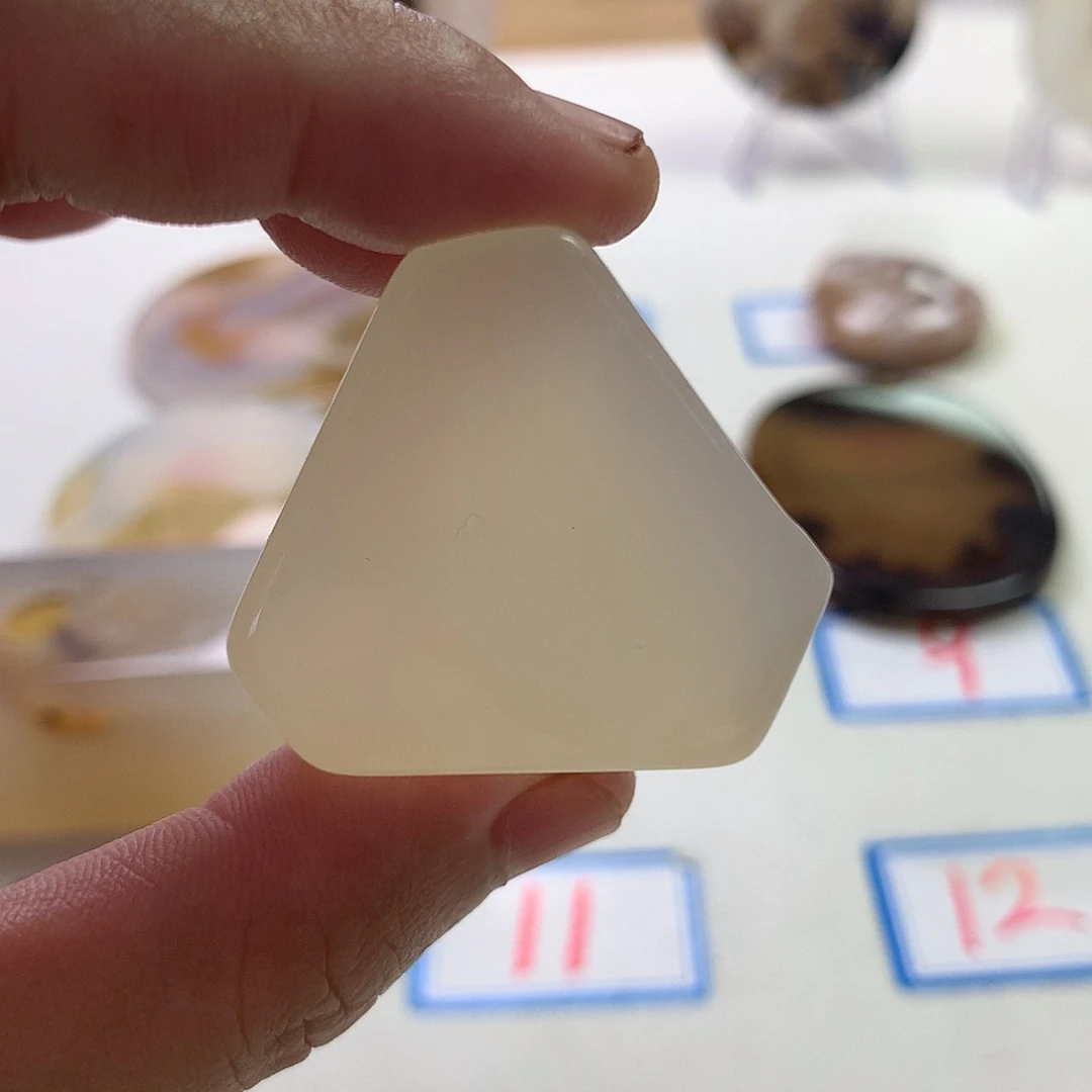 未镶嵌玛瑙/玉髓珠宝半成品