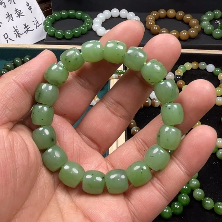 和田玉手串未镶嵌