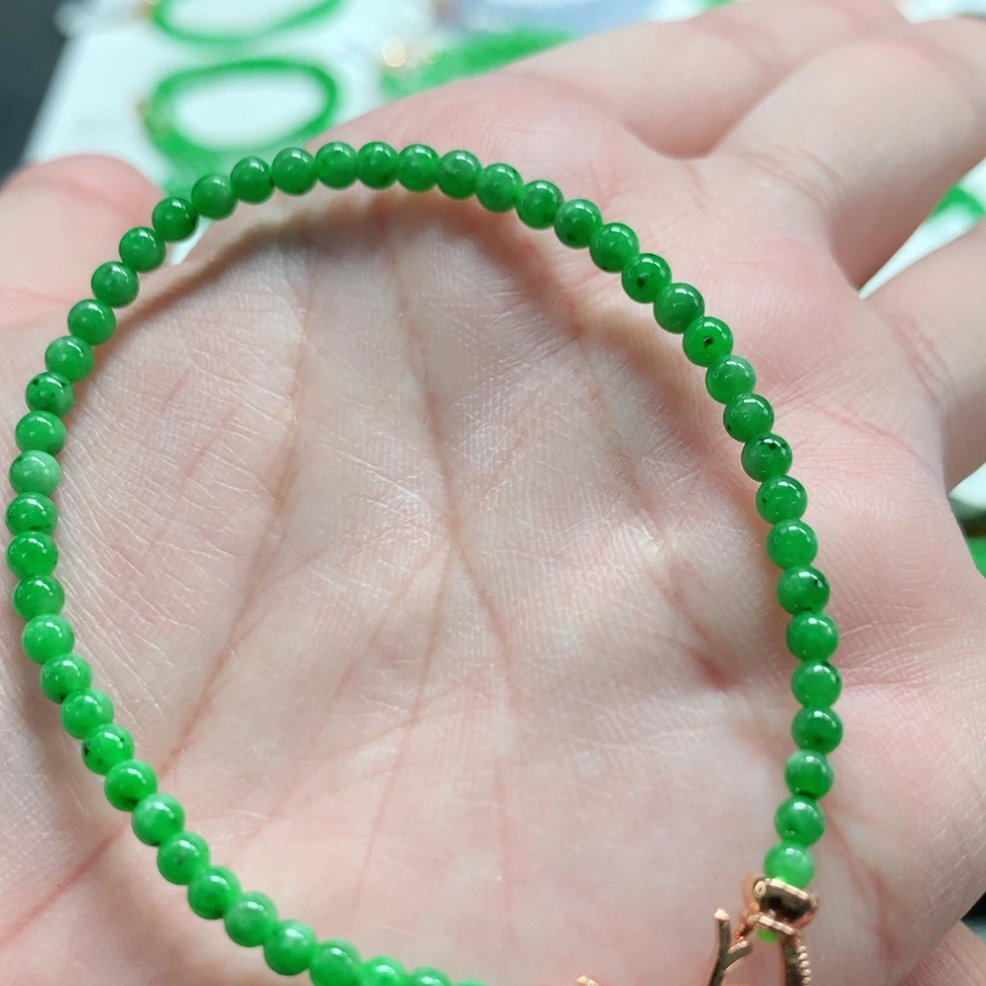 翡翠未镶嵌手链翡翠