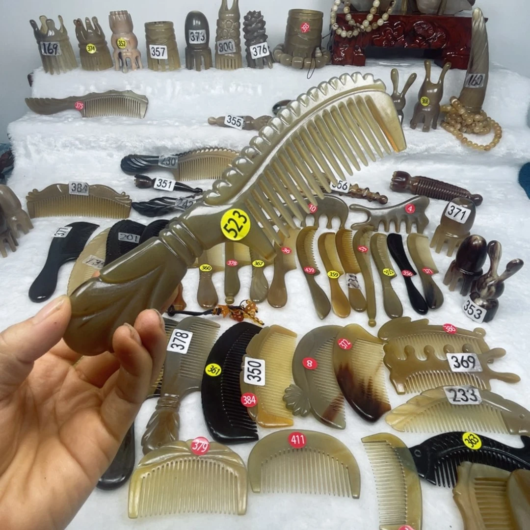 牛角梳按摩梳福利款