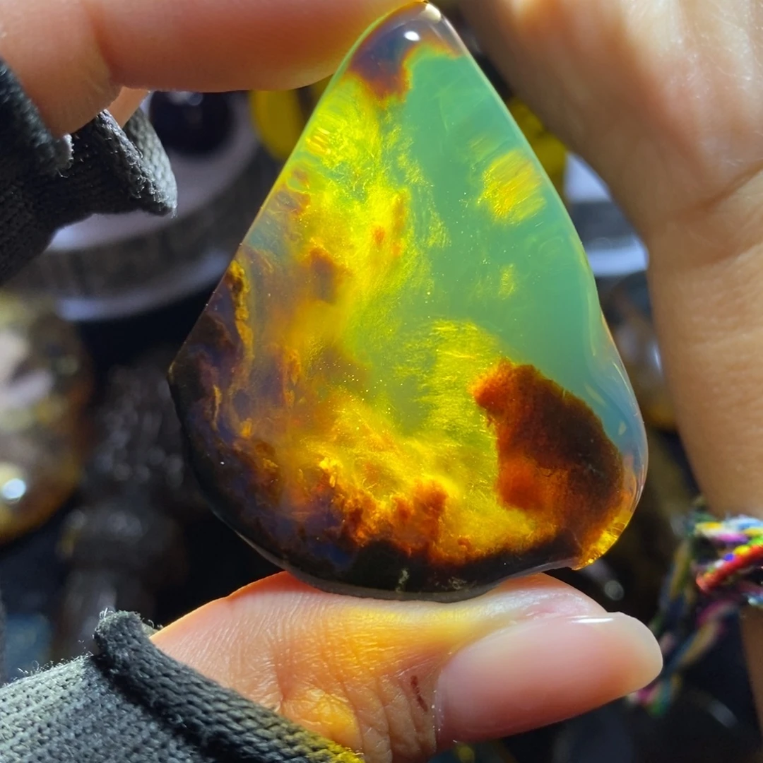 琥珀未镶嵌裸石珀