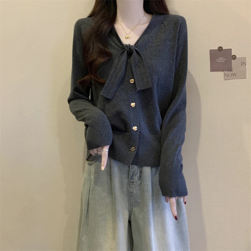 春秋大码遮肉小香风针织开衫外套女微胖mm显瘦洋气百搭打底衫上衣