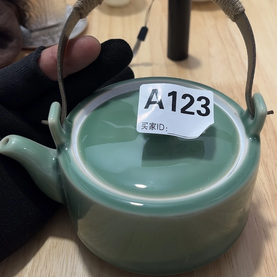瓷片茶摆件工艺品摆件666